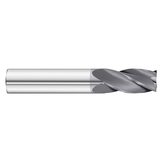 All Industrial E5021048TF | 3/4" Diameter x 3/4" Shank x 1-1/2" LOC x 4" OAL 4 Flute TiAlN Solid Carbide Square End Mill