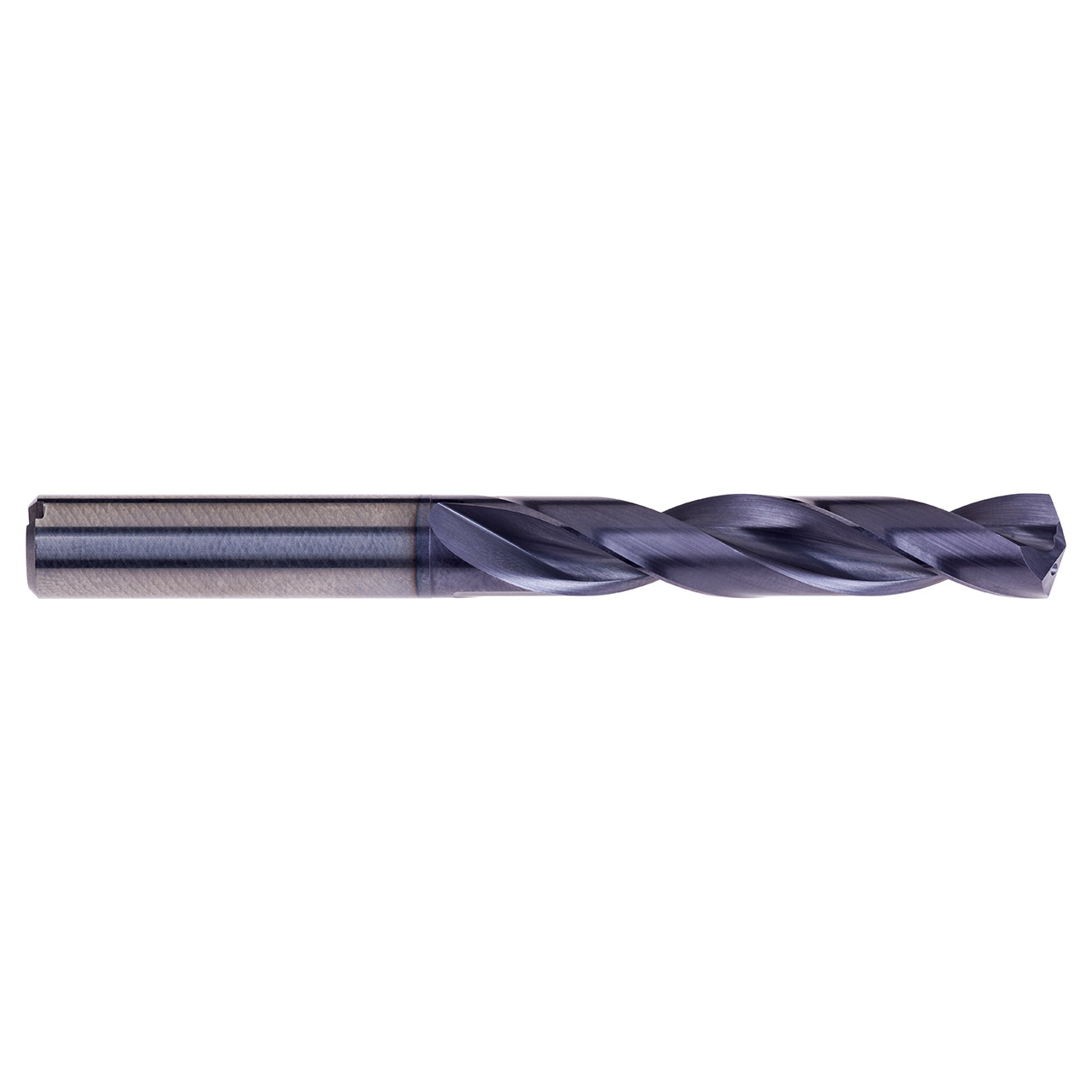 Dormer 7625004 | 6.60mm Drill Size x 8.00mm Shank x 53.00mm Flute Length x 91.00mm OAL x 140 Degree Point Angle TiAlN Coated HM R463 Jobber Length Drill Bit
