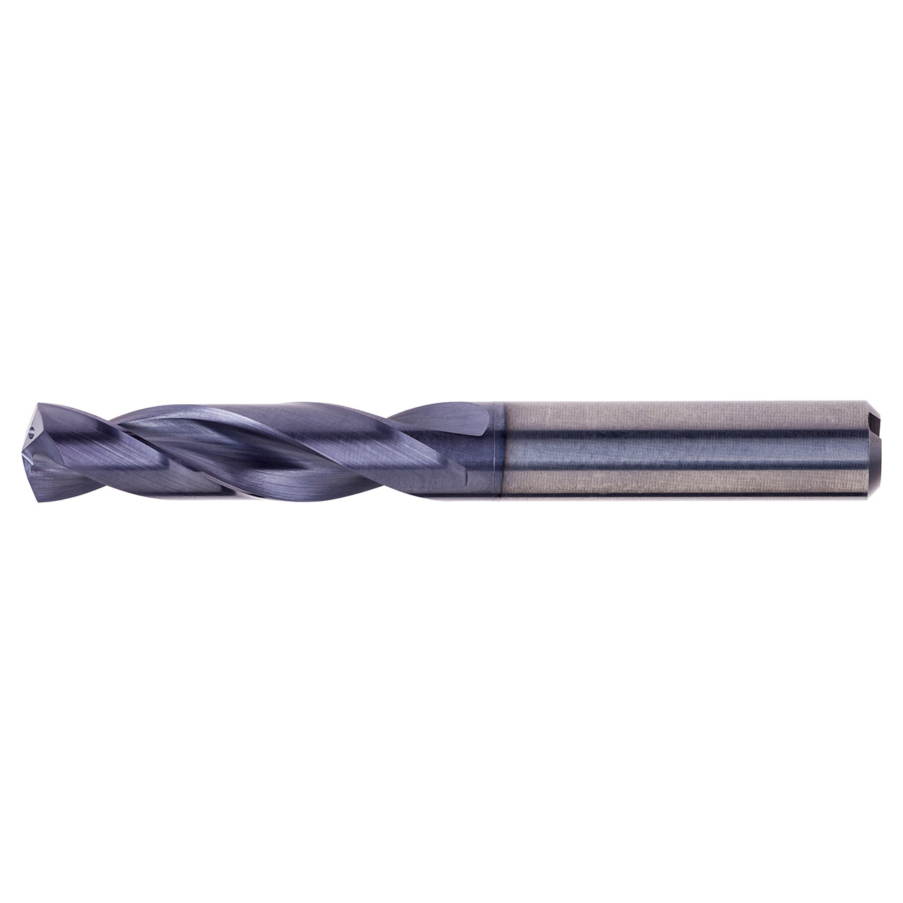 Dormer 7625182 | 9.00mm Drill Size x 10.00mm Shank x 47.00mm Flute Length x 89.00mm OAL x 140 Degree Point Angle TiAlN Coated HM R467 Screw Machine Length Drill Bit