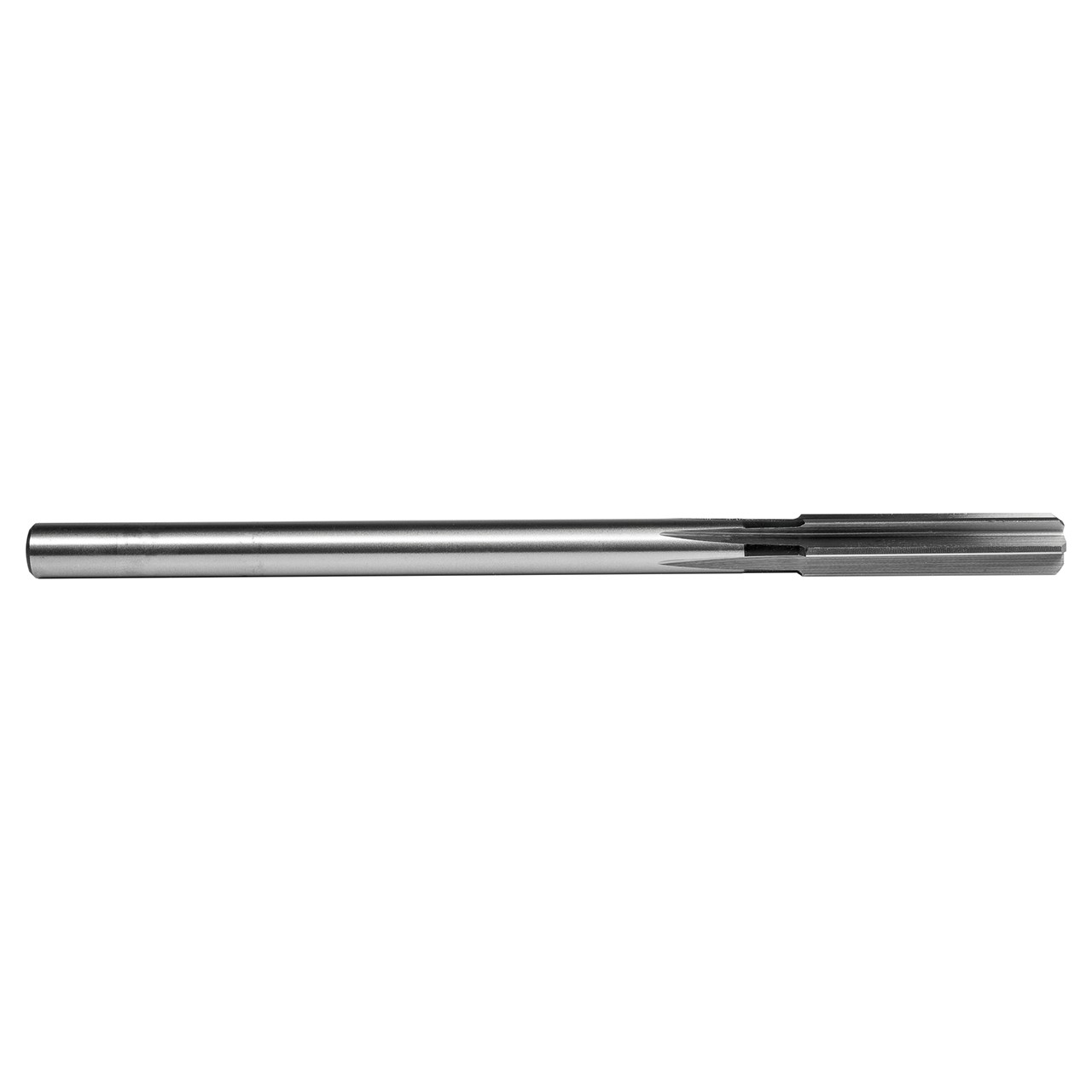 Dormer B61055/64 | 0.8594" Diameter x 10" OAL 8 Flute Bright Silver Coated Chucking Reamer