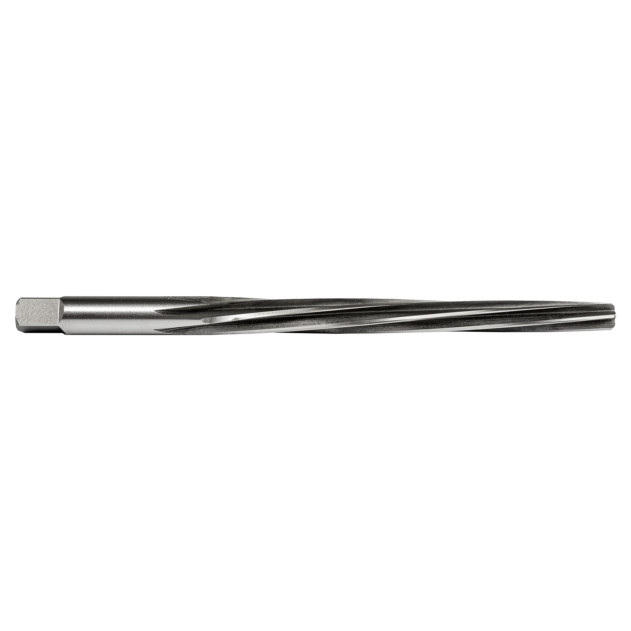 Dormer 8157396 | 0.1287" Diameter x 2.9375" OAL 6 Flute Bright Silver Coated Taper Pin Reamer