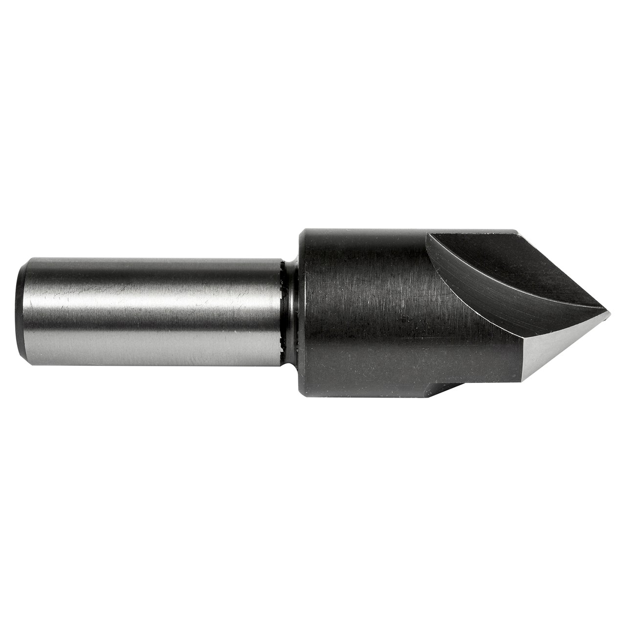 Dormer 8157433 | 1" Diameter x 3" OAL 3 Flute Bright Silver Coated Center Reamer Countersink