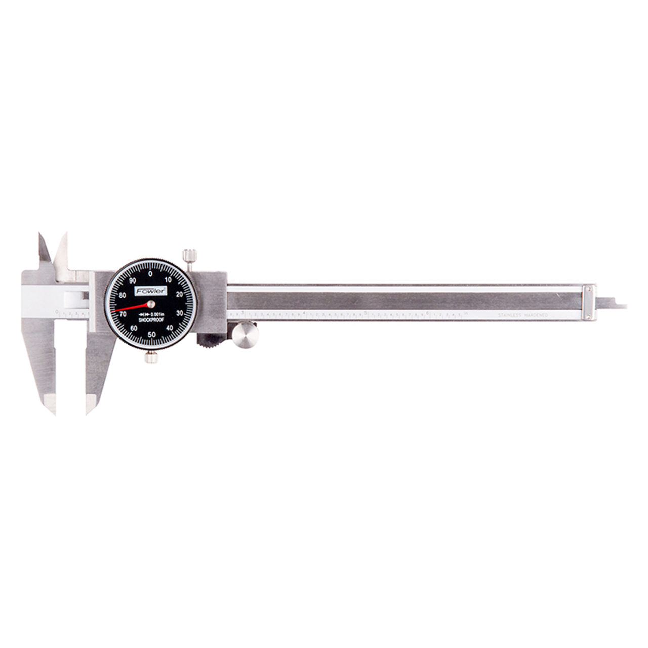 Fowler 52-008-005-1 | 0-6" Range x 0.001" Graduation Black Dial Caliper
