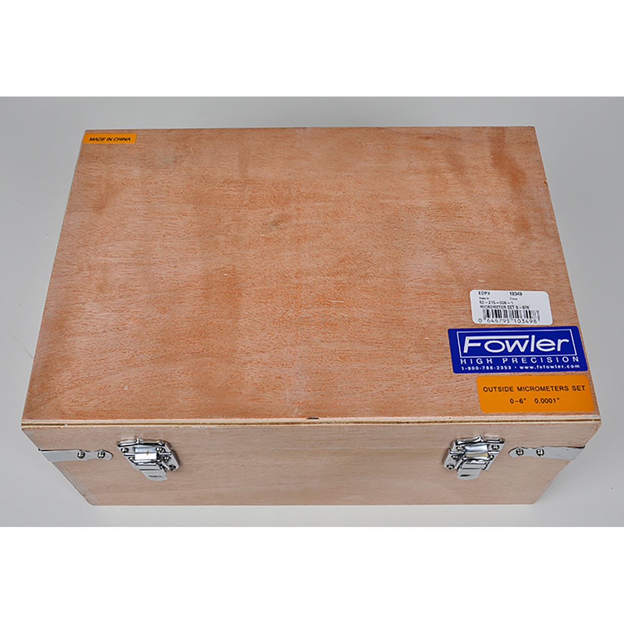 Fowler 52-215-012-1 | 0-12" Range Micrometer Set