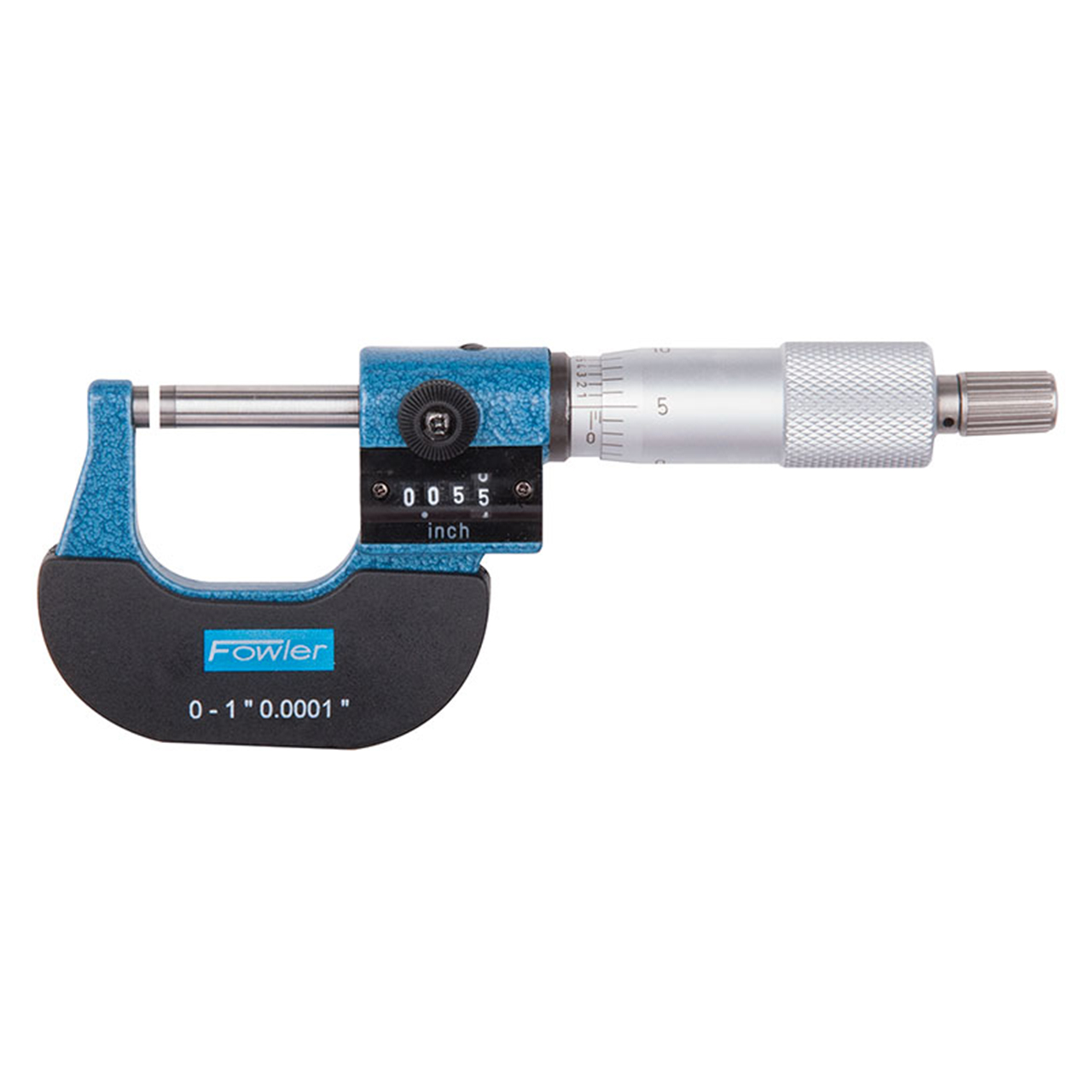 Fowler 52-224-004-1 | 0.0001" Resolution x ± 0.0002" Accuracy Digital Counter Outside Micrometer