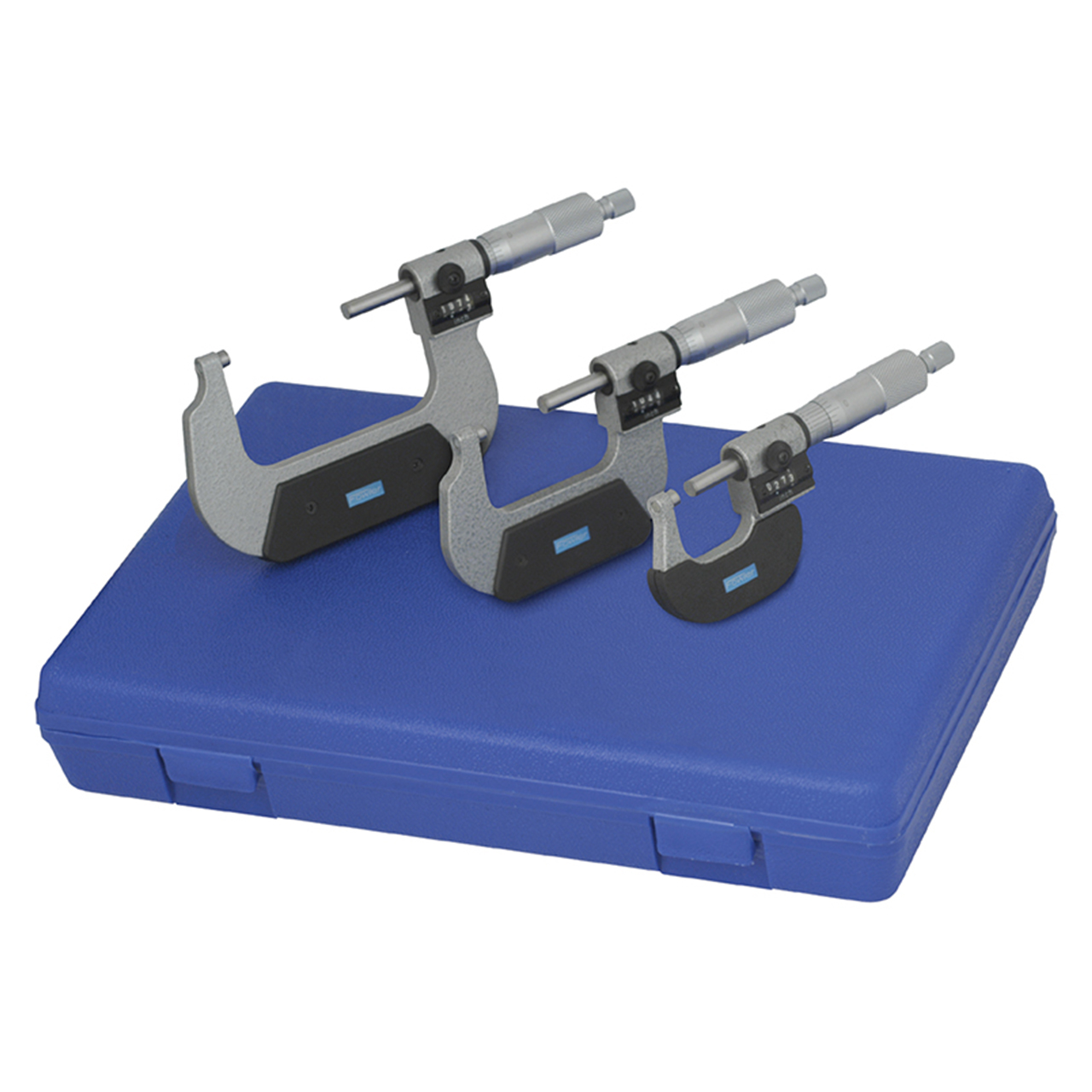 Fowler 52-224-104-0 | 0-4" Range Micrometer Set