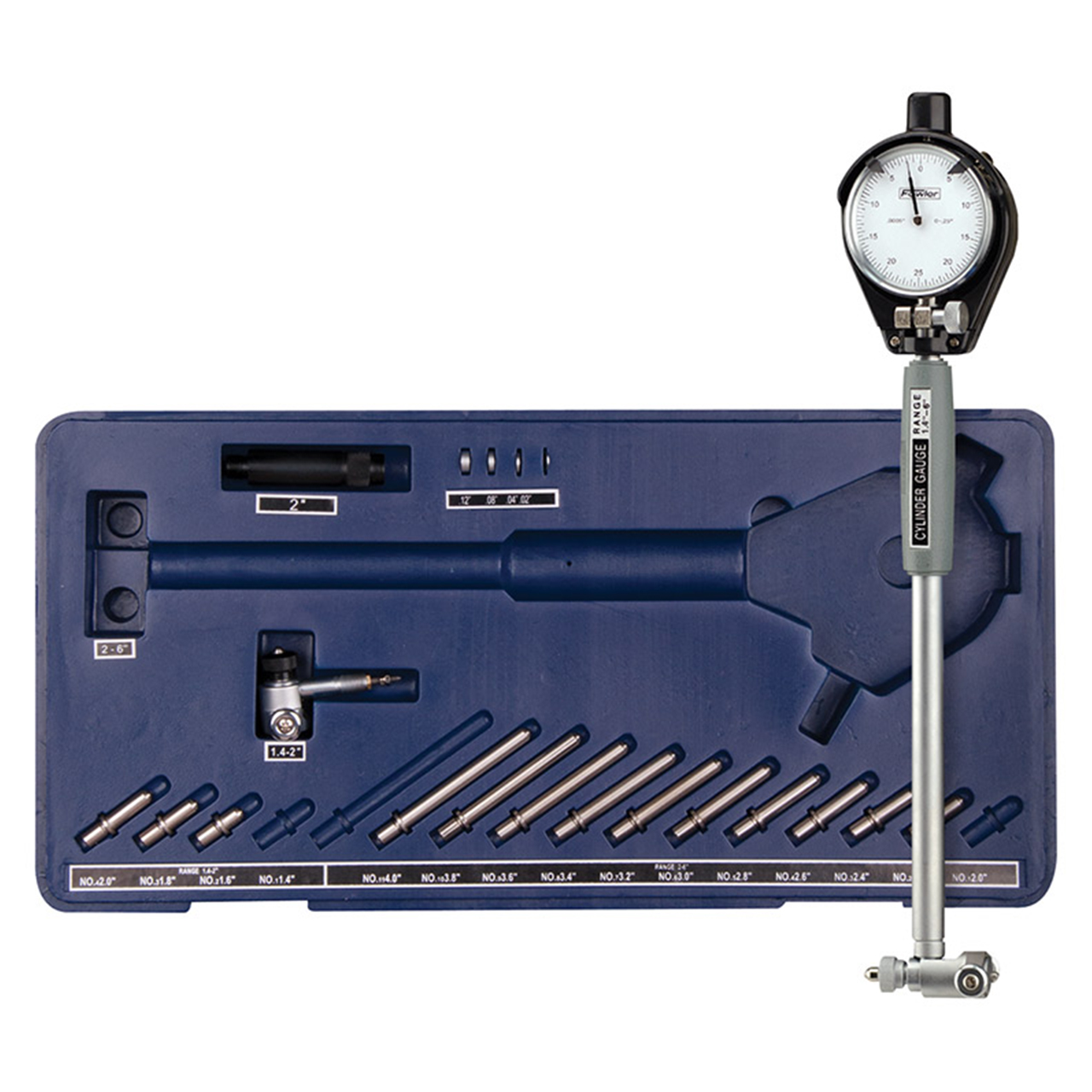 Fowler 52-646-500-0 | 1.4"-6" Range x 0.0001" Graduation Dial Bore Gage