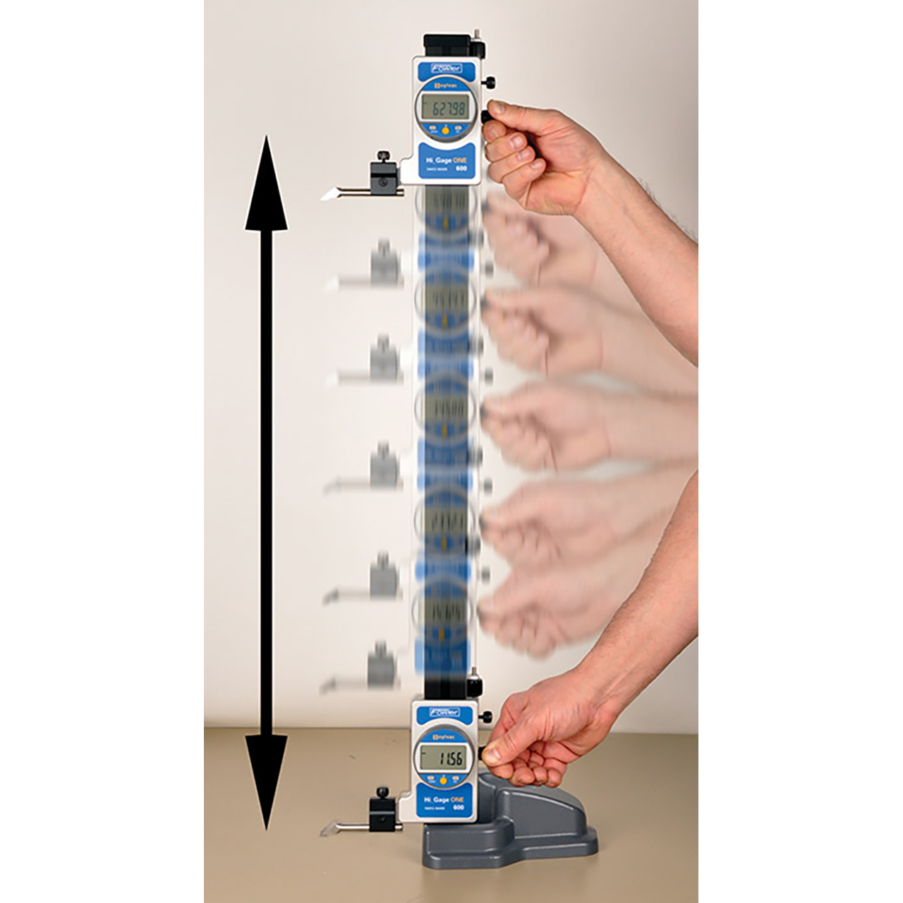 Fowler 54-212-016-1 | 0.002" Accuracy x 0.0005" Resolution Electronic Height Gage