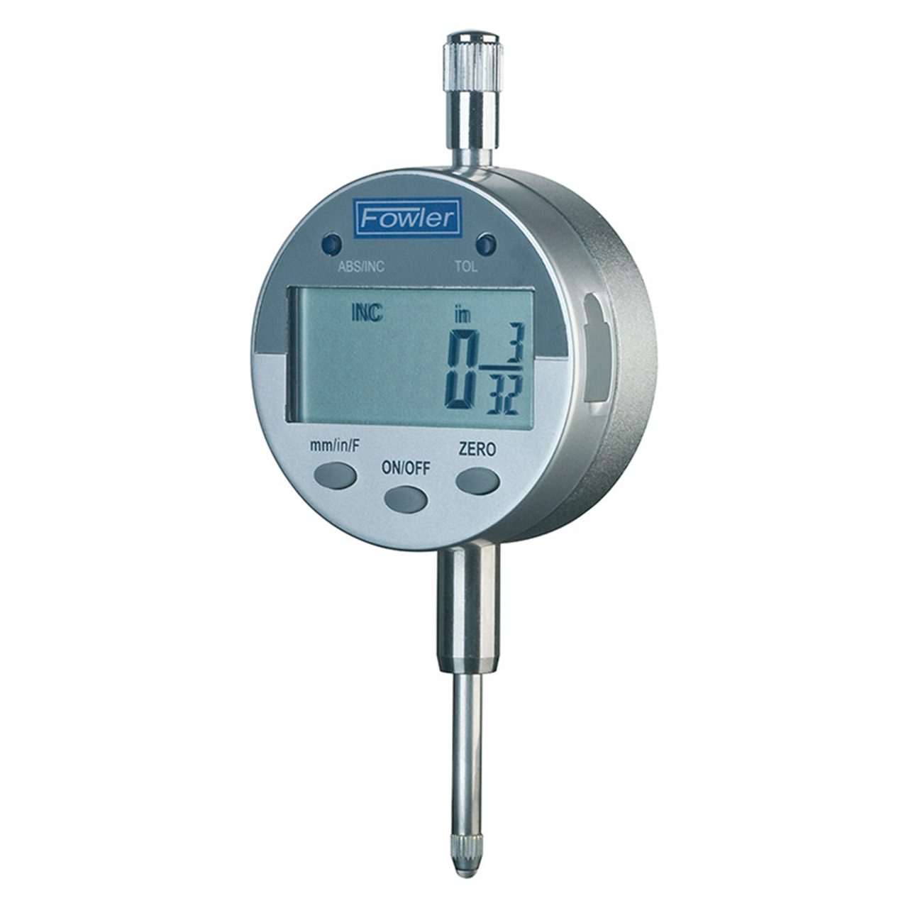 Fowler 54-520-260-0 | 1"/25mm x 0.0005" Resolution Indi-X Blue Electronic Drop Indicator