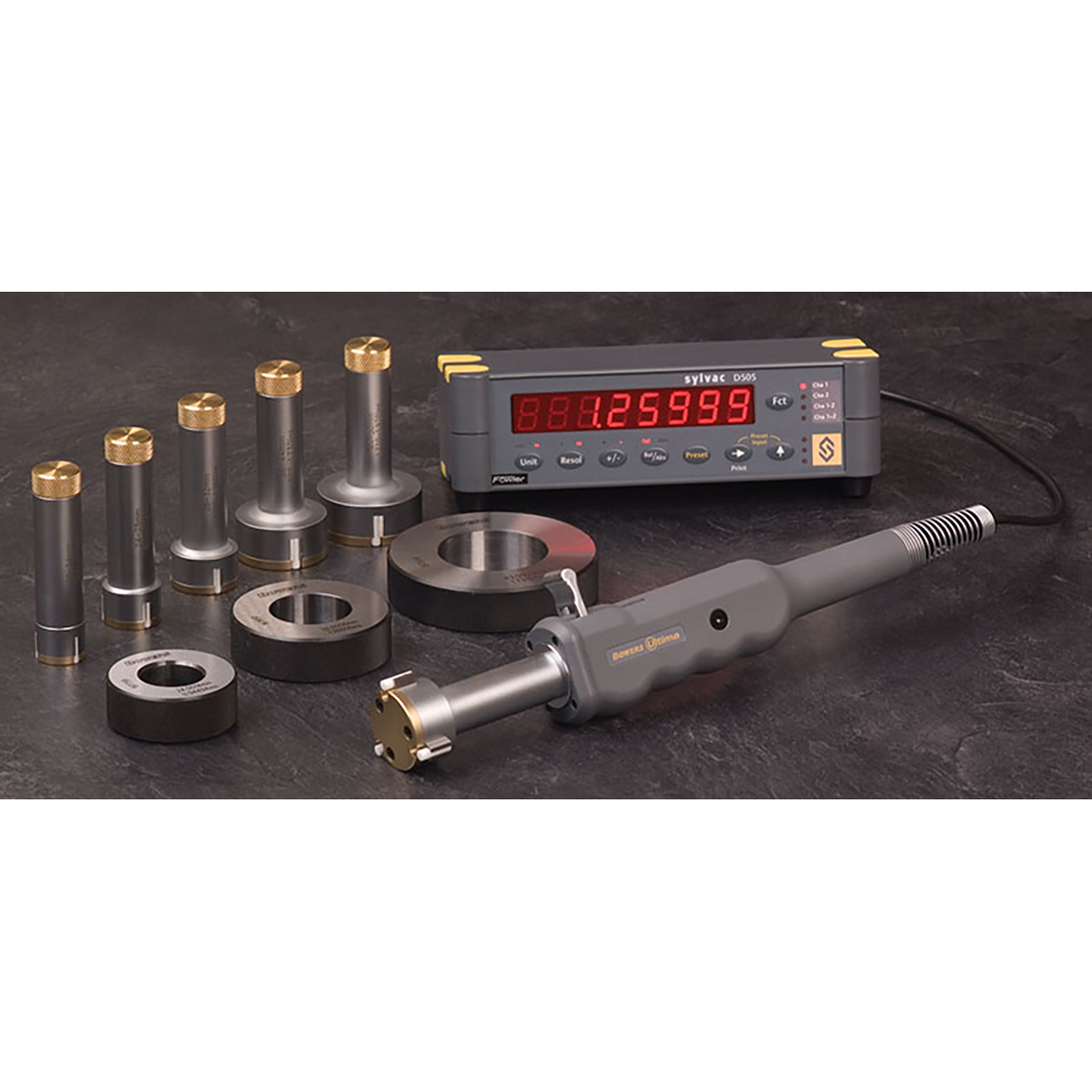Fowler 54-565-090-1 | 1.97"-3.94" Range x 0.00001" Resolution Ultima Bore Gage Set