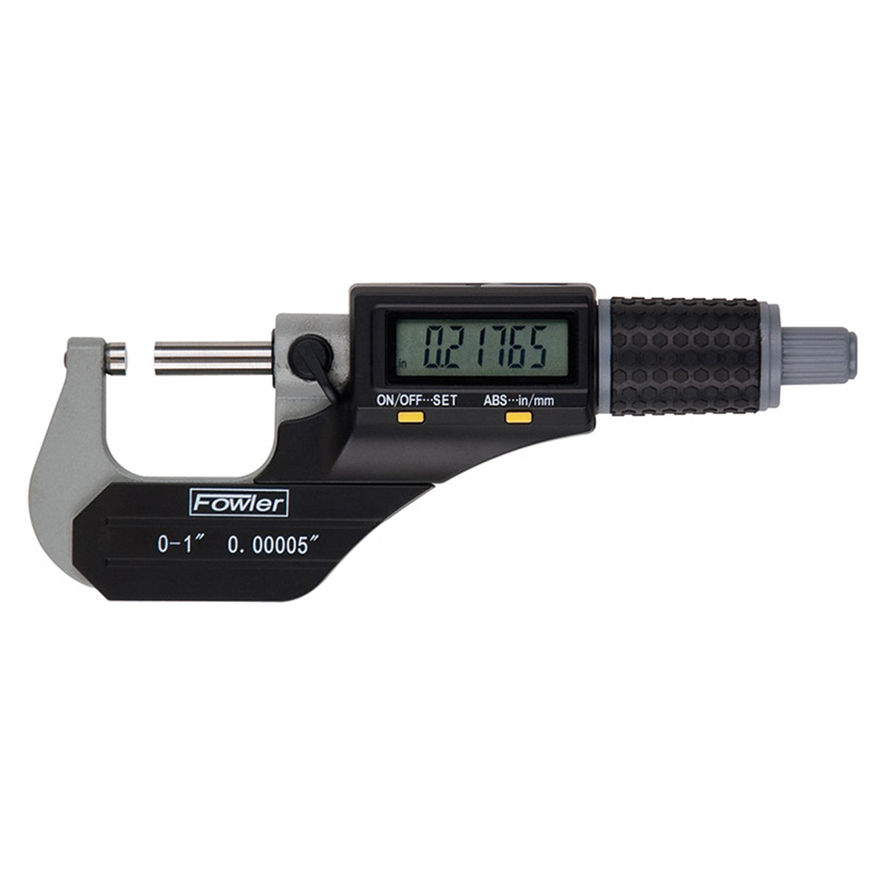 Fowler 54-870-001-0 | 0-1"/0-25mm Xtra-Value II x 0.00005" Resolution Electronic Outside Micrometer