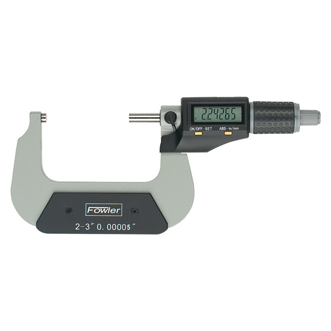 Fowler ?54-870-003-0 | 2-3"/50-75mm Xtra-Value II x 0.00005" Resolution Electronic Outside Micrometer