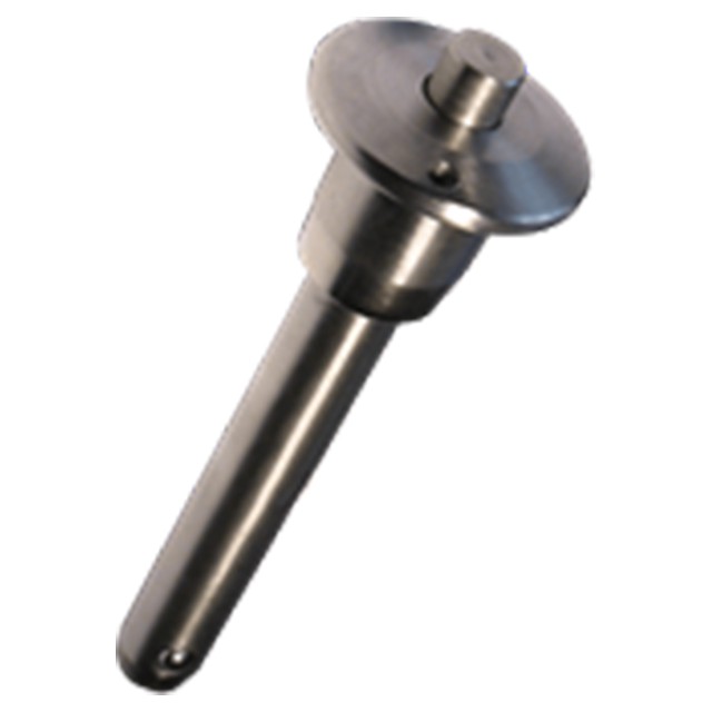 Carr Lane CLM-10-MBPB-30-S-C | 10mm Diameter x 30mm Grip Length Button Handle Ball Lock Pin