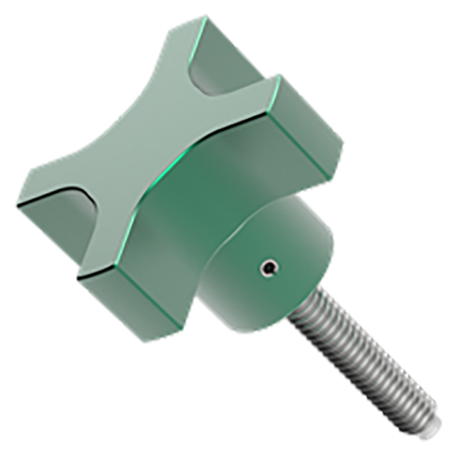 Carr Lane CL-5-HKE4T | 3/8-16" Thread Extruded Hand Knob Assembly