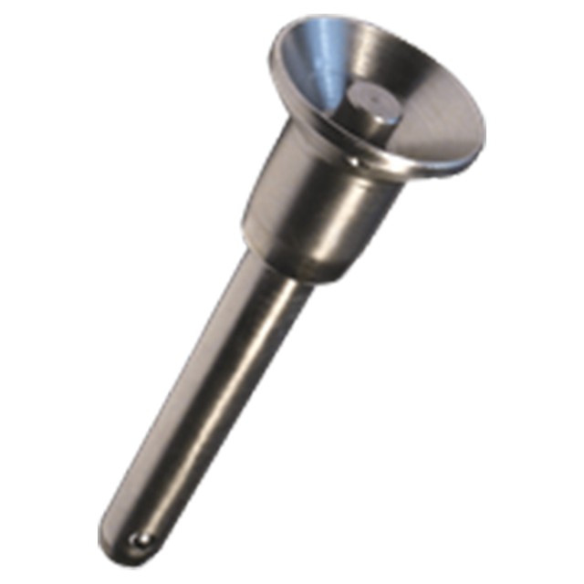 Carr Lane CL-5-MBPM-2.25-S-C | 5/16" Diameter x 2.25" Grip Length Recessed Button Handle Ball Lock Pin