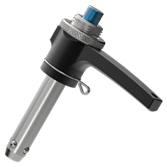 Carr Lane CLM-6-ABPL-40-S | 6mm Diameter x 40mm Grip Length L Handle Ball Lock Pin