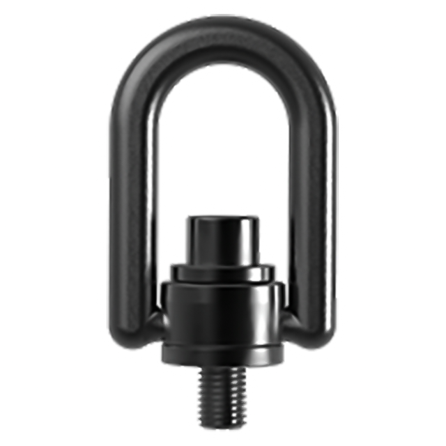 Carr Lane CLM-34107-SHR | M30 Thread x 3.5mm Thread Pitch Swivel Hoist Ring