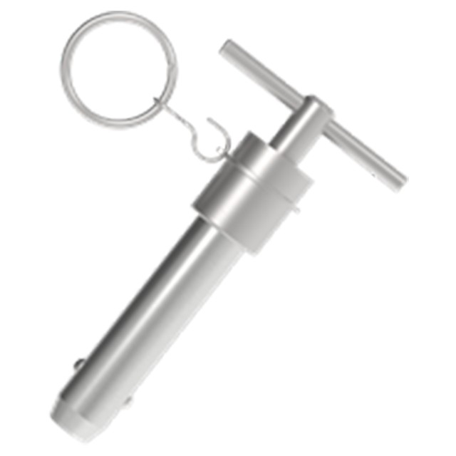 Carr Lane CL-8-BPDT-2.00-S-C | 1/2" Diameter x 2" Grip Length T Handle Ball Lock Pin
