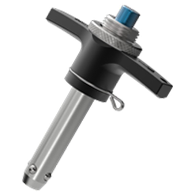 Carr Lane CL-4-ABPT-1.00-S | 1/4" Diameter x 1" Grip Length T Handle Ball Lock Pin