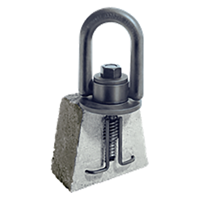 Carr Lane CL-36605-SHR | 1" Diameter Heavy-Duty Swivel Lift Plate