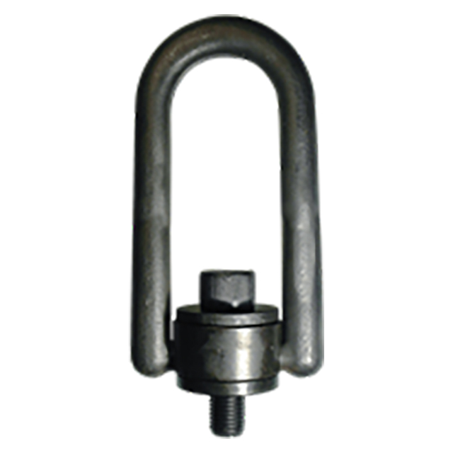 Carr Lane CLM-34715-SHR | M20 Thread x 2.5mm Thread Pitch Heavy-Duty Swivel Hoist Ring