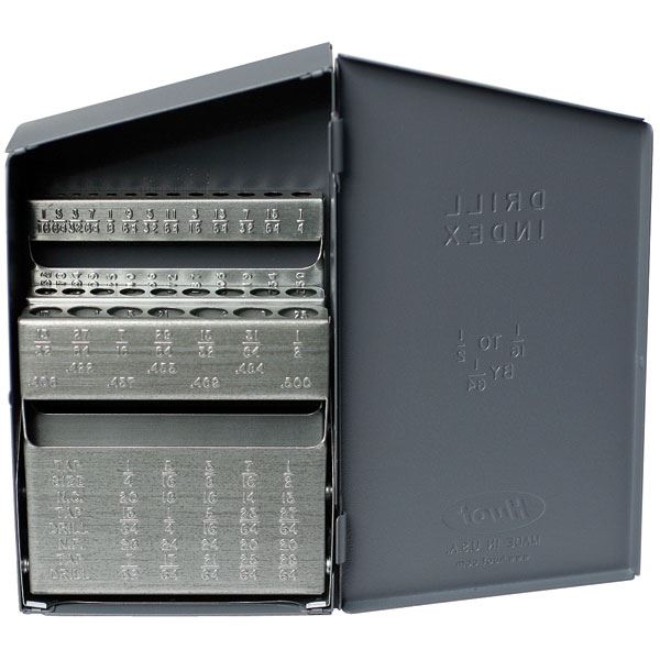 Huot 033603-10550 | 29 Drill 1/16" to 1/2" by 64ths Jobber Length Drill Index