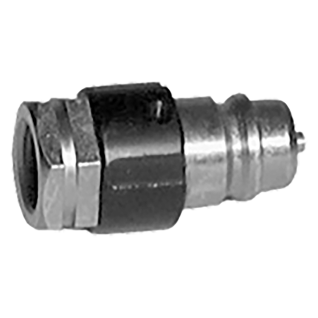 Roemheld CLR-9384-717-F | Black Male Nipple Quick Disconnect