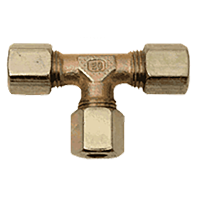 Roemheld CLR-703-F | 5/16" Tubing OD Size Steel Tee Fitting