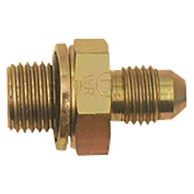 Roemheld CLR-816-F | 1/4" Tubing OD Size Steel Port Fitting