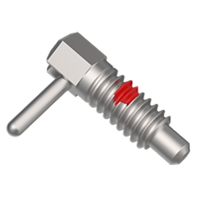 Carr Lane CL-40-LHRP | 1/4"-20 Thread Hand-Retractable Plunger