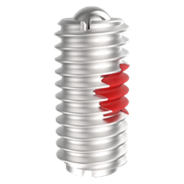 Carr Lane CL-40-SBP-1 | 1/4-20" Thread x 0.125" Diameter Stainless Steel Ball Plunger