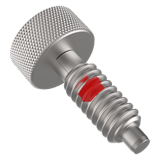 Carr Lane CL-3-HRP-S | #10-32 Thread x 3/8" Diameter Hand-Retractable Plunger