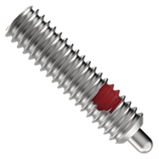 Carr Lane CL-60-SSPS-2 | 3/8"-16 Thread x 0.186" Diameter Spring Plunger