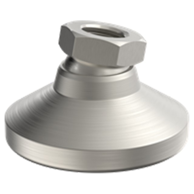 Carr Lane CLM-6-LF-S | M6 Thread x 1mm Pitch Stainless Steel Leveling Feet
