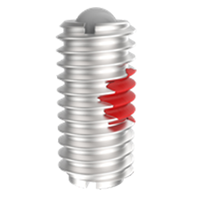 Carr Lane CLM-10-SBPN-1 | M10 Thread x 1.5mm Pitch Stud Ball Plunger