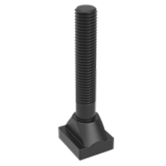 Carr Lane CLM-16-DTSB-100 | M16 Thread Black Oxide Coated Forged T-Bolt