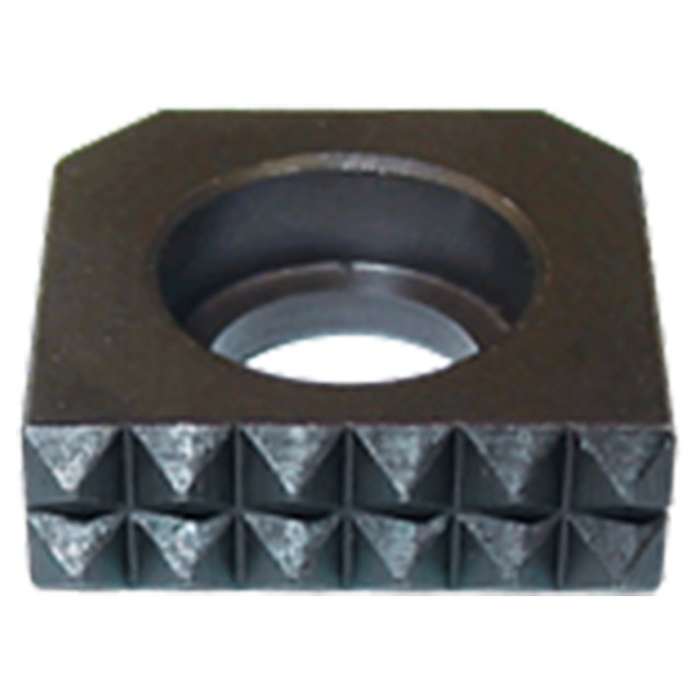 Carr Lane CL-16-EG-8-EF | 1" Square Size x 0.194" Depth Black Oxide Coated Edge Gripper