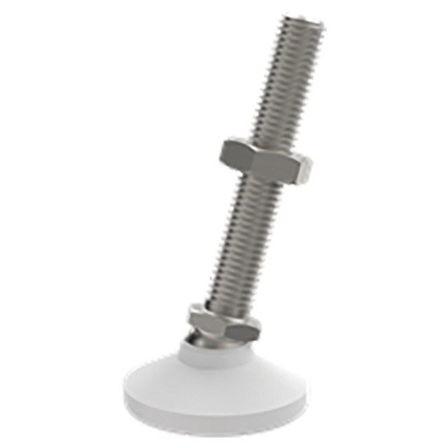 Carr Lane CL-3-SLFN-S | #10-32 Thread Stud Leveling Feet