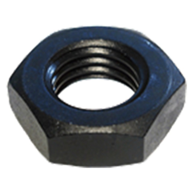 Carr Lane CLM-16-JN-PACKOF10 | M16 Thread x 2mm Pitch Steel Black Oxide Coated Jam Nut