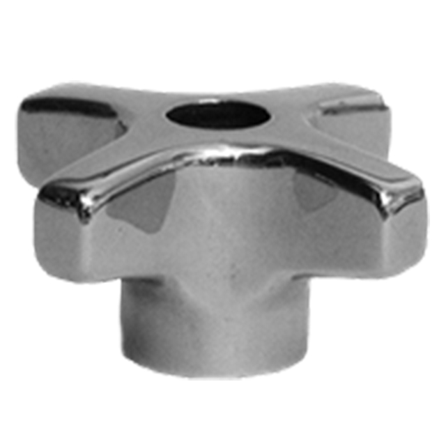 Carr Lane CLM-6160-HK-S | M16 Thread x 2mm Pitch Stainless Steel Hand Knob