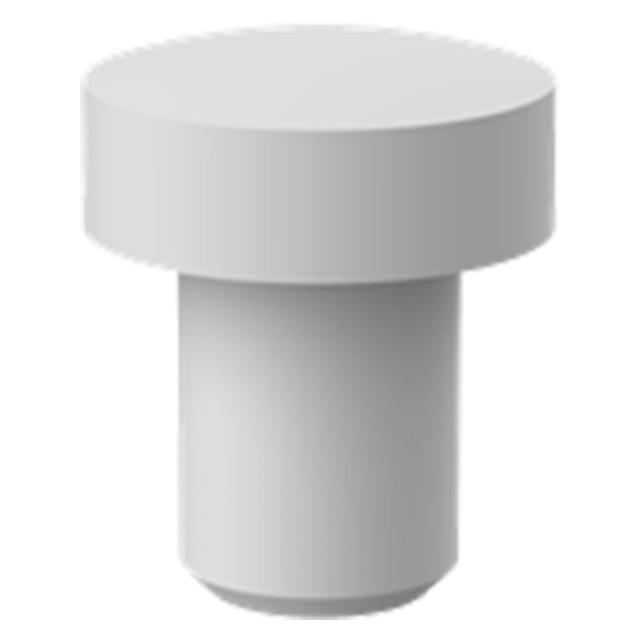 Carr Lane CL-4-SLB-N | 1/2" Diameter Delrin Spherical-Radius Locator Button