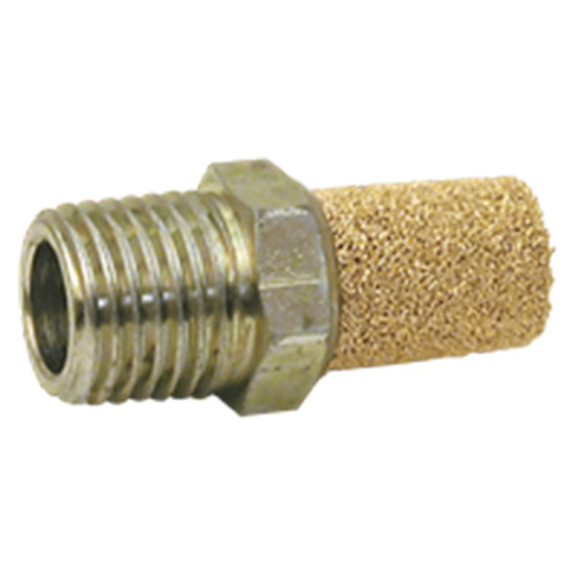 Carr Lane CL-14-PCEM | 1/4"-NPT Male Size Air Exhaust Muffler