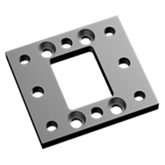 Carr Lane CLM-4MFS-BUD | Black Oxide Coated Front Mount