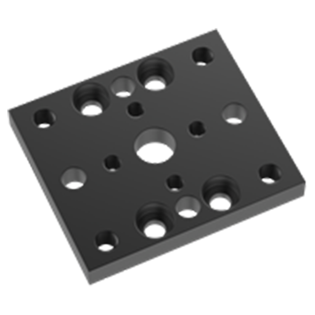 Carr Lane CLM-4MRS-BUD | Black Oxide Coated Rear Mount