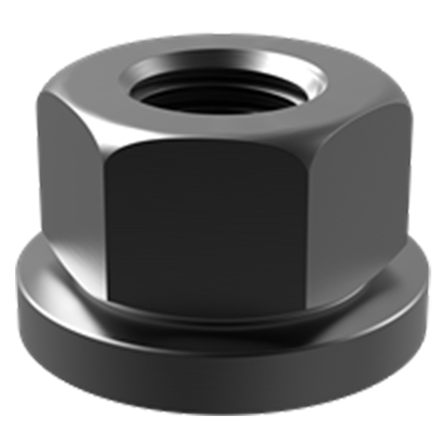 Carr Lane CLM-10-FN | M10 Thread x 1.5" Pitch Flange Nut
