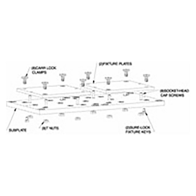 Carr Lane CL-5001000-01-CLSK | Carr Lock System Kit