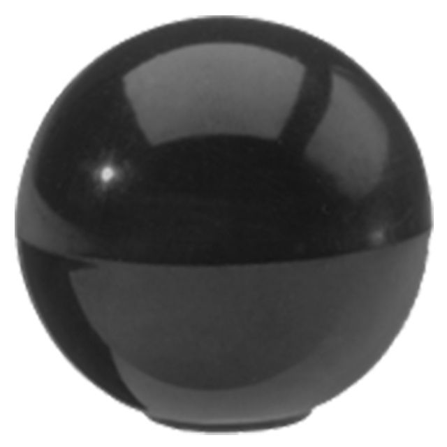 Carr Lane CLM-772-PB | M12 Thread x 1.75mm Pitch Ball Knob