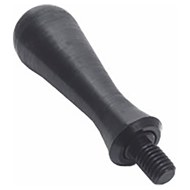 Carr Lane CLM-1-RH | M6 Thread x 1mm Pitch Steel Black Oxide Coated Revolving Handle