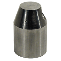 Carr Lane CL-128-LHH-S | 3/8-16" Thread x 1-1/4" Diameter Stainless Steel Lever-Handle Hub