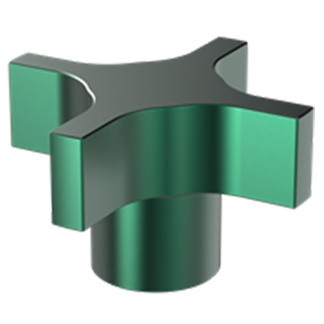 Carr Lane CL-12T-HKE-40 | 3/4-10" Thread" x 2-1/2" Diameter Extruded Hand Knob